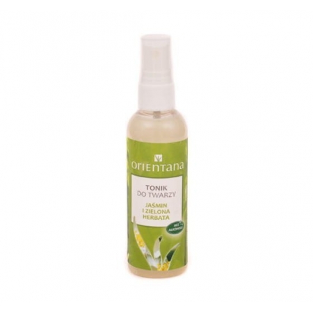 ORIENTANA Tonik do twarzy JAŚMIN i ZIELONA HERBATA opóźnia procesy starzenia 100ml